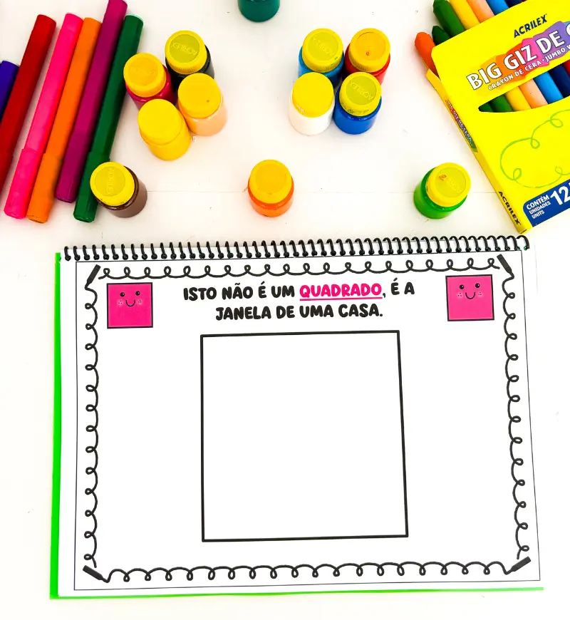 Formas geométricas: desenhando com comandos na Educação Infantil — amostra 4: Para quem é indicado