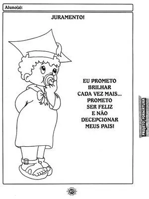 Formatura — amostra 4: Ideias para a formatura