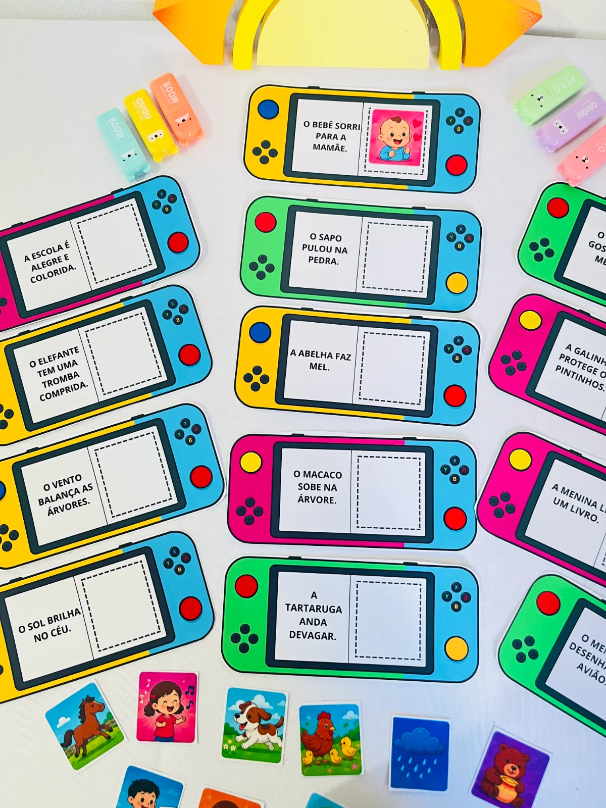 Game da Leitura - Recurso Interativo para Alfabetização + Bônus! — amostra 4: Transforme a alfabetização em uma experiência… Game da Leitura - Recurso Interativo para Alfabetização + Bônus! — amostra 4: Transforme a alfabetização em uma experiência…