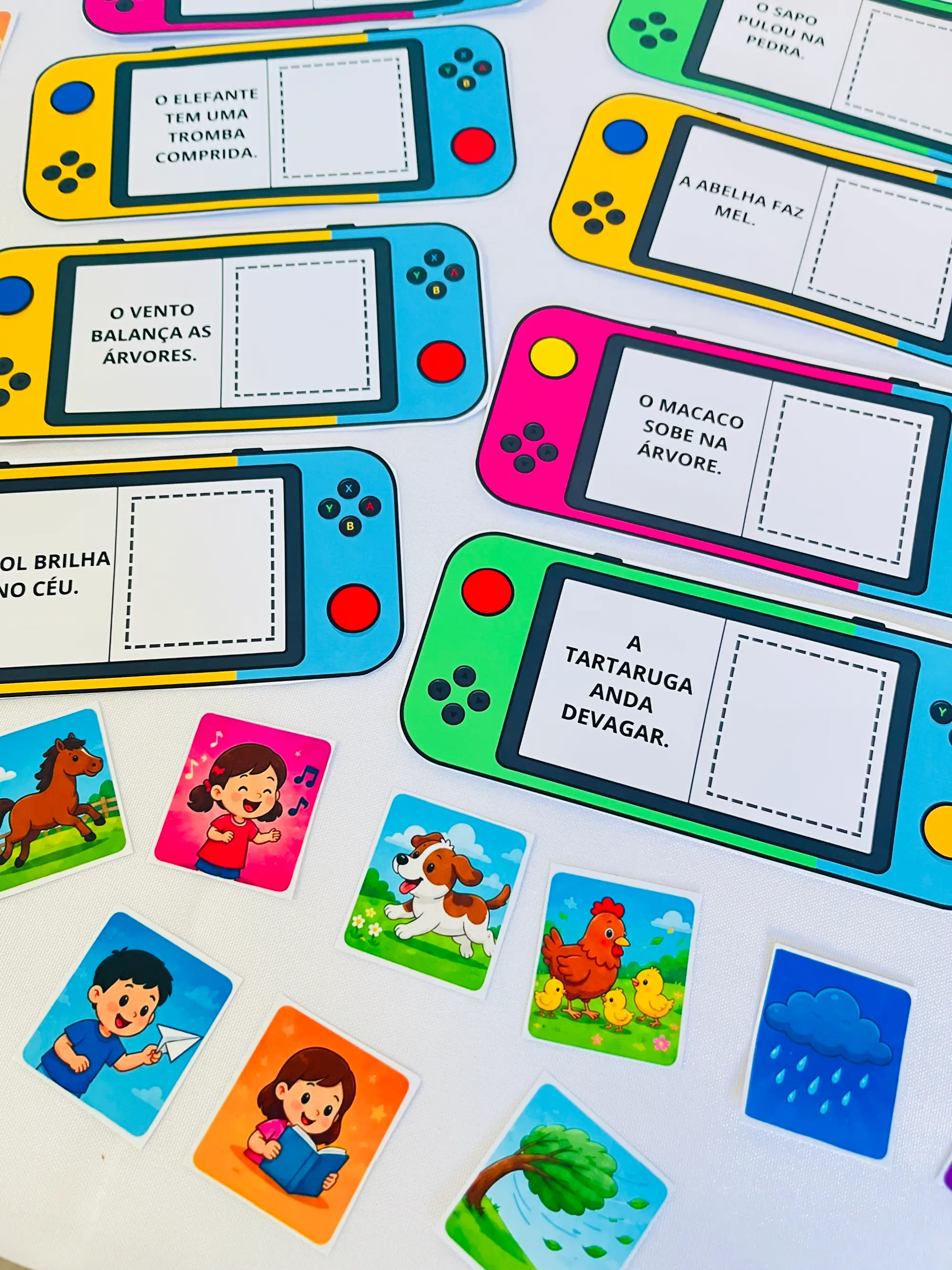 GAMER DA LEITURA – JOGO DE ALFABETIZAÇÃO — amostra 3: 👩‍🏫 SUGESTÕES DE USO