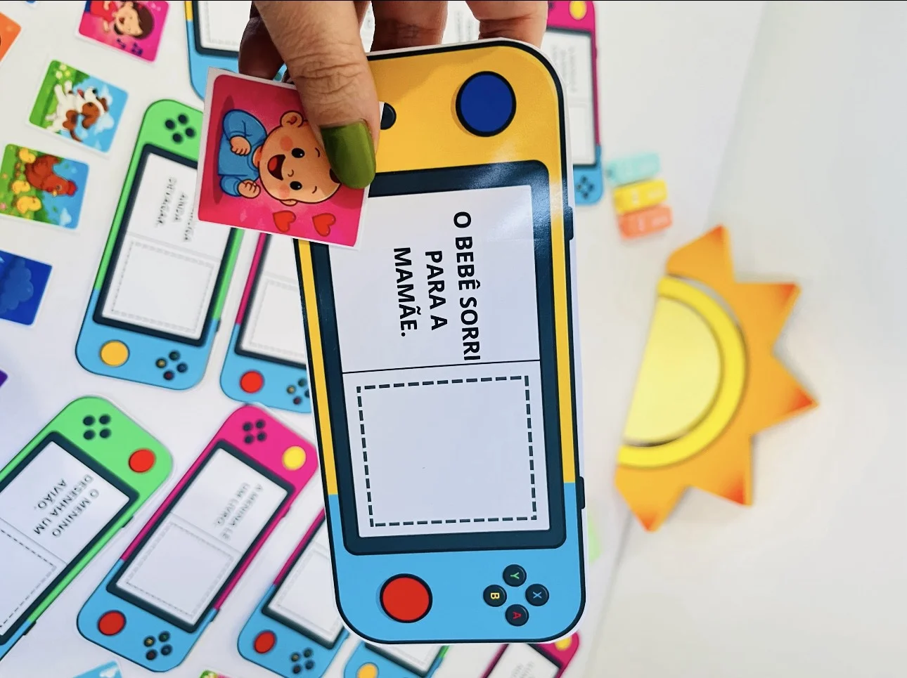Gamer da leitura — amostra 1: 🎮 GAMER DA LEITURA 🎮 A alfabetização ficou muito mais divertida