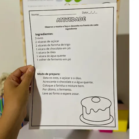 Gênero Textual Receita – Atividades para 2º e 3º Ano — amostra 4: Sequência sobre o gênero textual receita, incluindo… Gênero Textual Receita – Atividades para 2º e 3º Ano — amostra 4: Sequência sobre o gênero textual receita, incluindo…