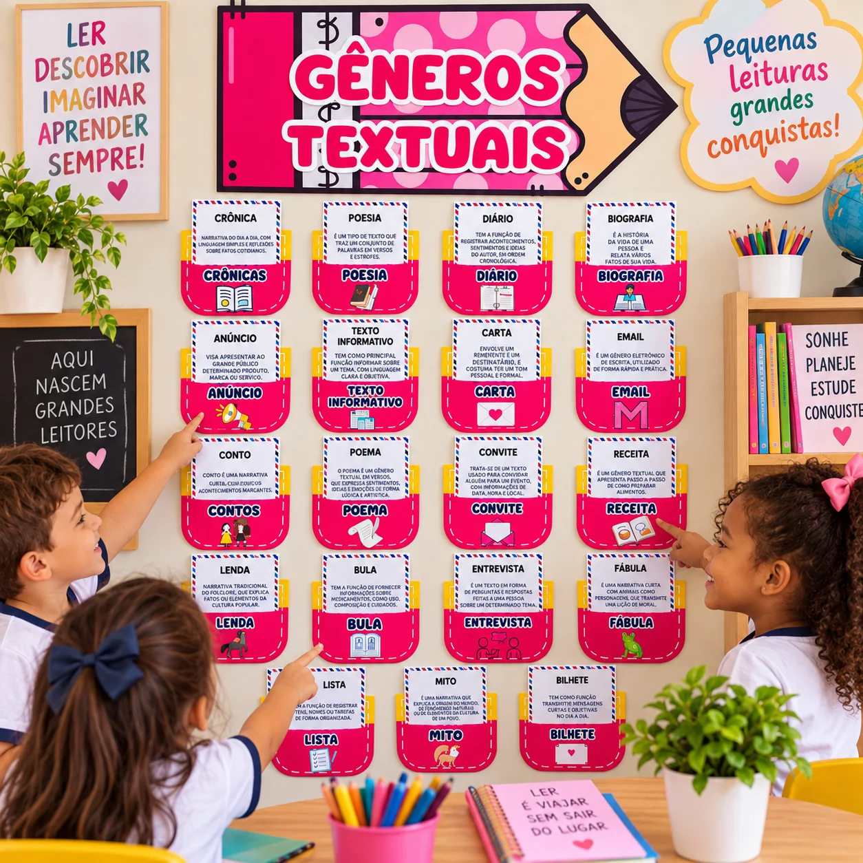 Gêneros Textuais – Atividades de Português — capa do material