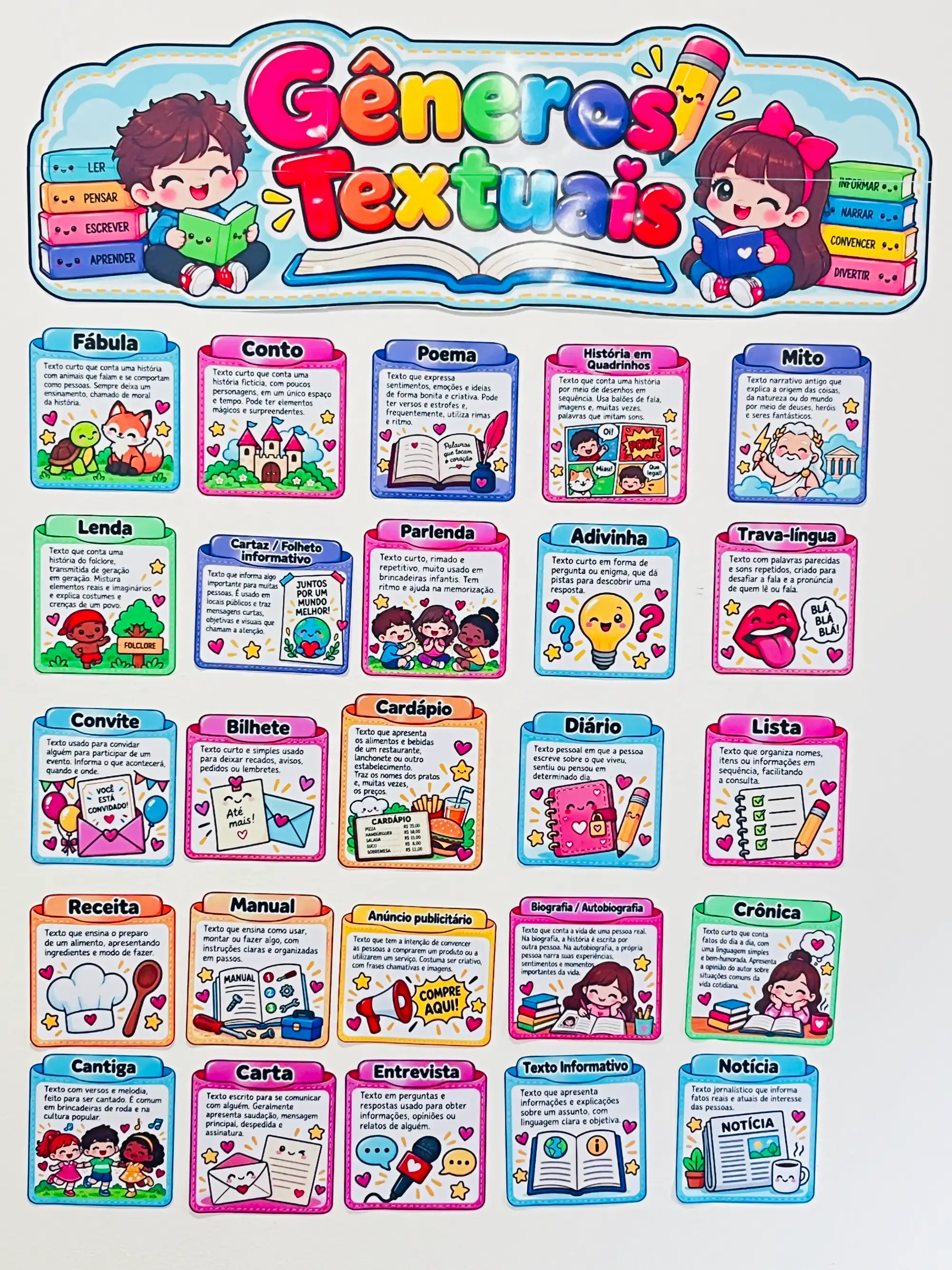Gêneros Textuais – Cards de Língua Portuguesa — amostra 5: Para quem é indicado? Gêneros Textuais – Cards de Língua Portuguesa — amostra 5: Para quem é indicado?