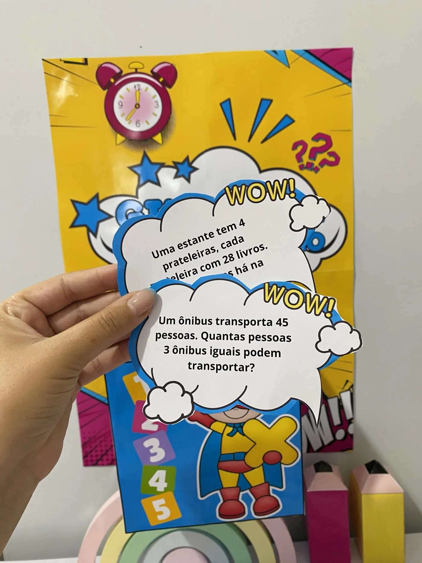 Gincana da multiplicação — amostra 1: 📢 Gincana da Multiplicação 📢 Transforme suas aulas de matemática em um momento…