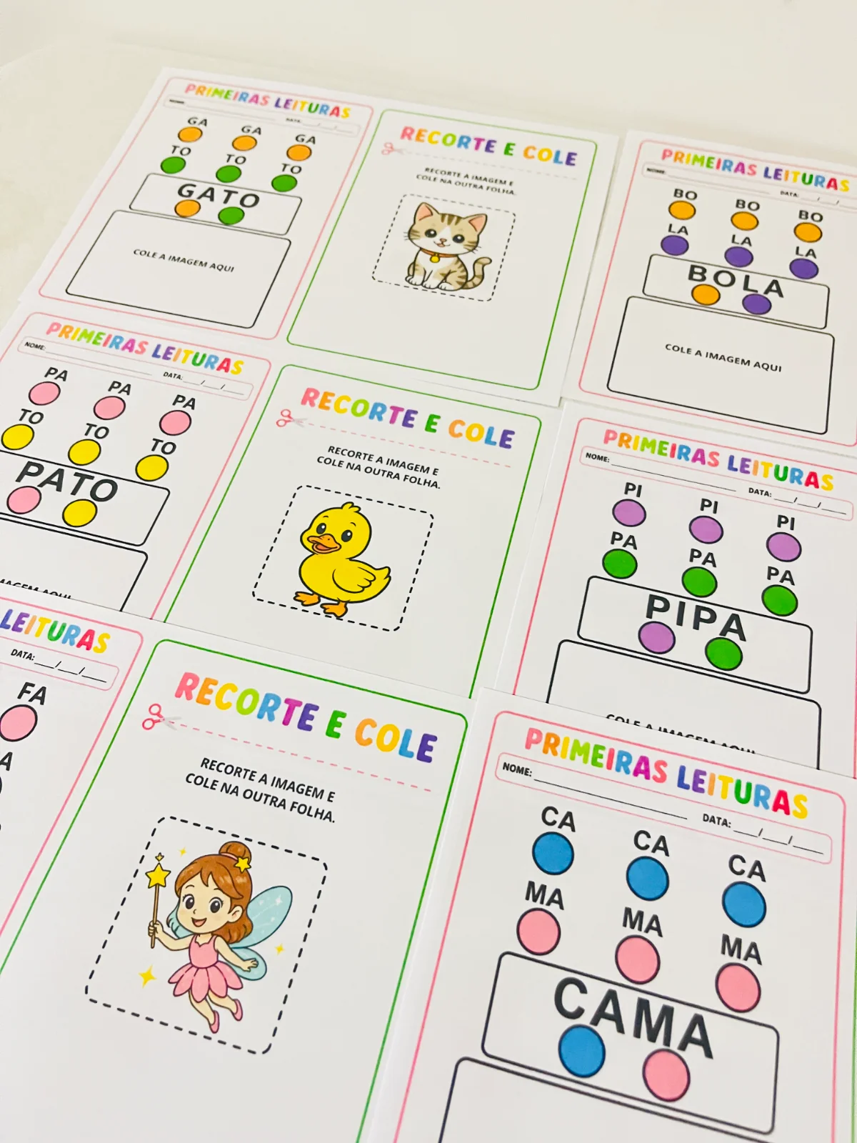 GRAFISMO FONÉTICO – Atividades para Imprimir — amostra 1: O que vem no material