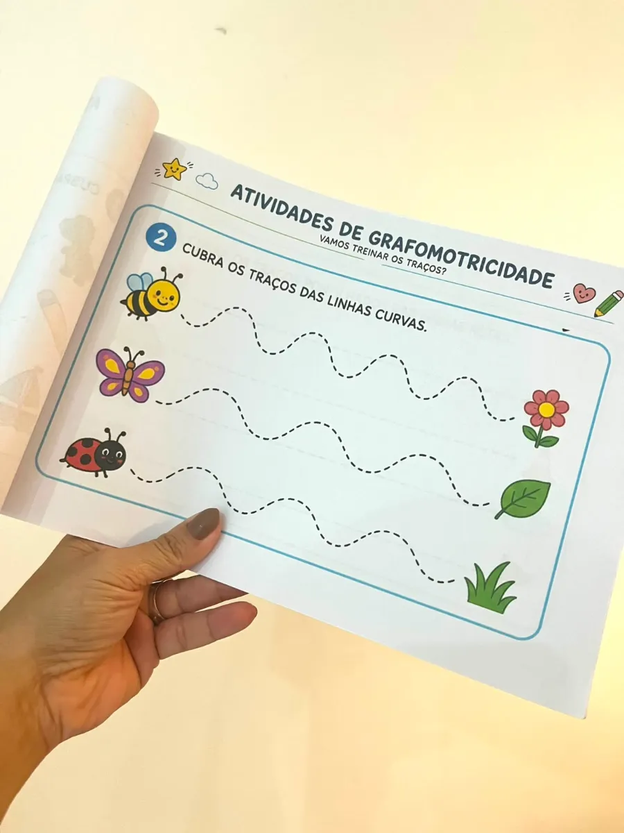 Grafomotricidade Divertida - Educação Infantil e Pré Escola — amostra 6: A grafomotricidade é uma das habilidades mais…