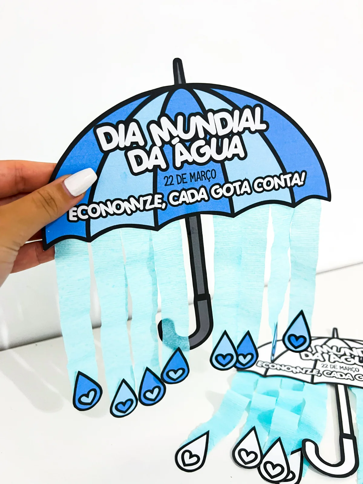 Guarda-Chuvinha – Atividade Lúdica Dia da Água — capa do material