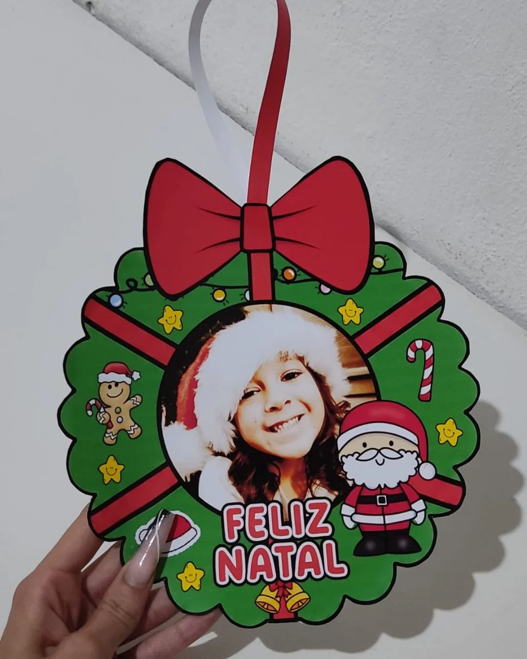 Guirlanda de Natal com Foto – Editável no Canva — amostra 5: Guirlanda de Natal com foto da criança, editável no Canva Guirlanda de Natal com Foto – Editável no Canva — amostra 5: Guirlanda de Natal com foto da criança, editável no Canva