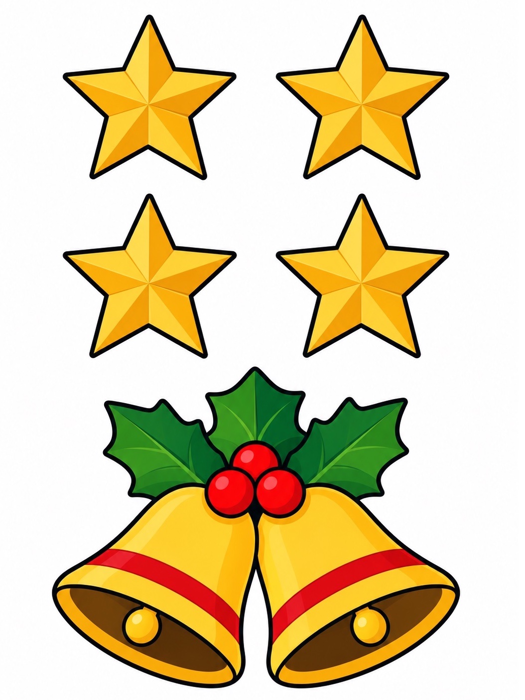 Guirlanda de Natal para Bambolê – Kit Imprimível em PDF — amostra 6: Monte uma guirlanda de Natal no bambolê
