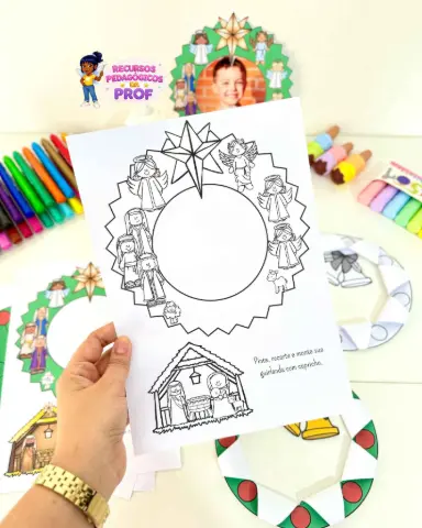 Guirlandas de Natal – Atividades para Educação Infantil! — amostra 3: Propostas de atividades em formato de guirlandas para…