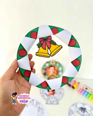 Guirlandas de Natal – Atividades para Educação Infantil! — amostra 6: Propostas de atividades em formato de guirlandas para…