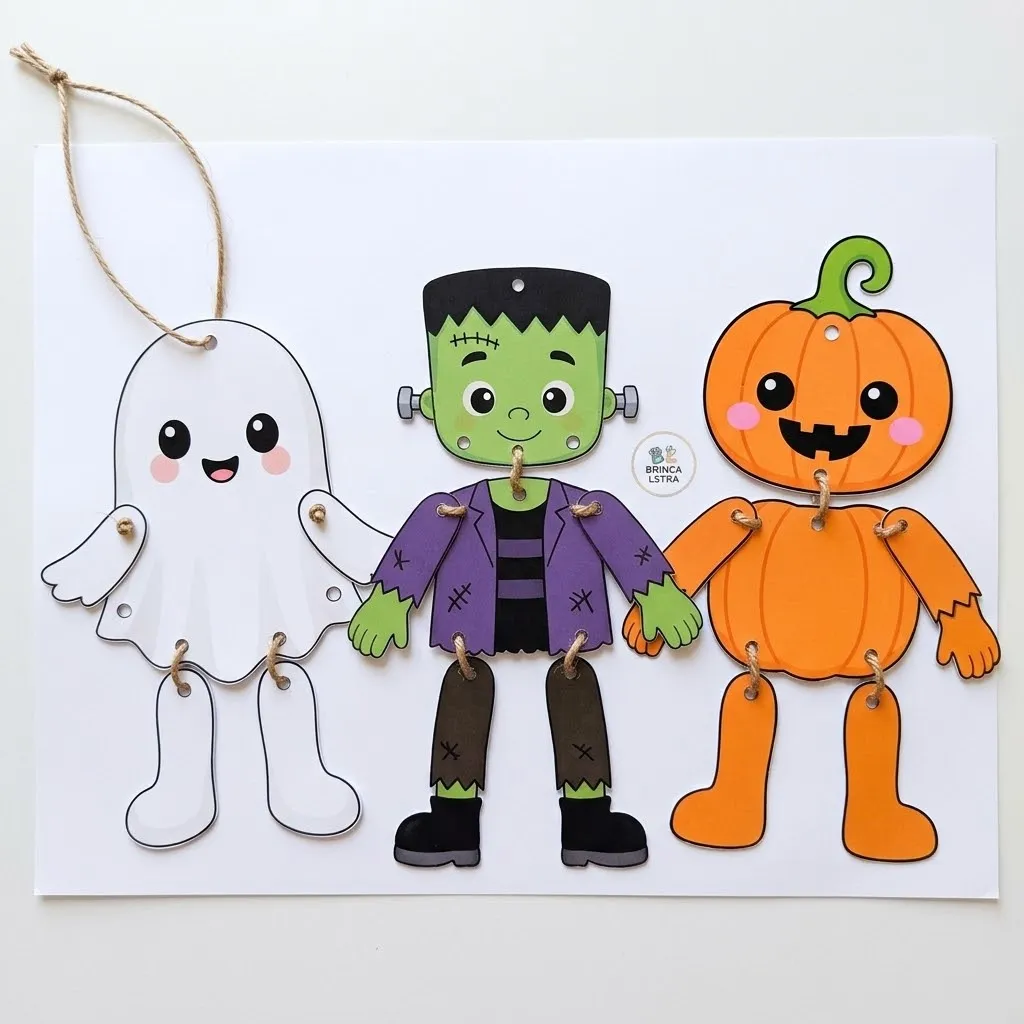 Halloween para brincar -Personagens Educação Infantil pdf — amostra 1: Transforme o Halloween em uma experiência divertida…