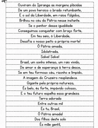 Hino Nacional Brasileiro: História, Ordenação e Interpretação — amostra 1: Um jeito significativo de conhecer o Hino…