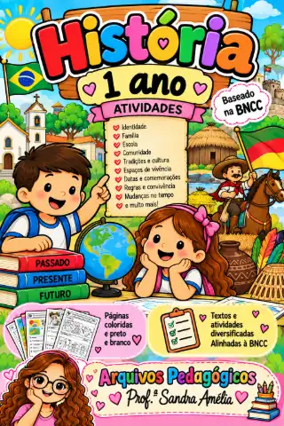 HISTÓRIA – 1º ANO DO ENSINO FUNDAMENTAL — amostra 1: UM MATERIAL COMPLETO PARA APRENDER HISTÓRIA DE FORMA LÚDICA E… HISTÓRIA – 1º ANO DO ENSINO FUNDAMENTAL — amostra 1: UM MATERIAL COMPLETO PARA APRENDER HISTÓRIA DE FORMA LÚDICA E…