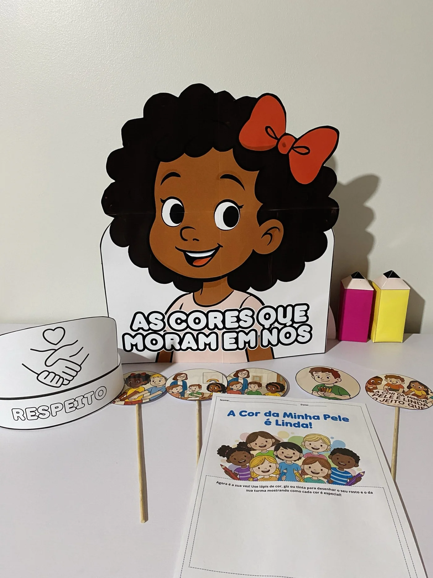 História As cores que moram em nós — amostra 4: 🖍 As Cores que Moram em Nós 🎨 Uma história encantadora para trabalhar com…