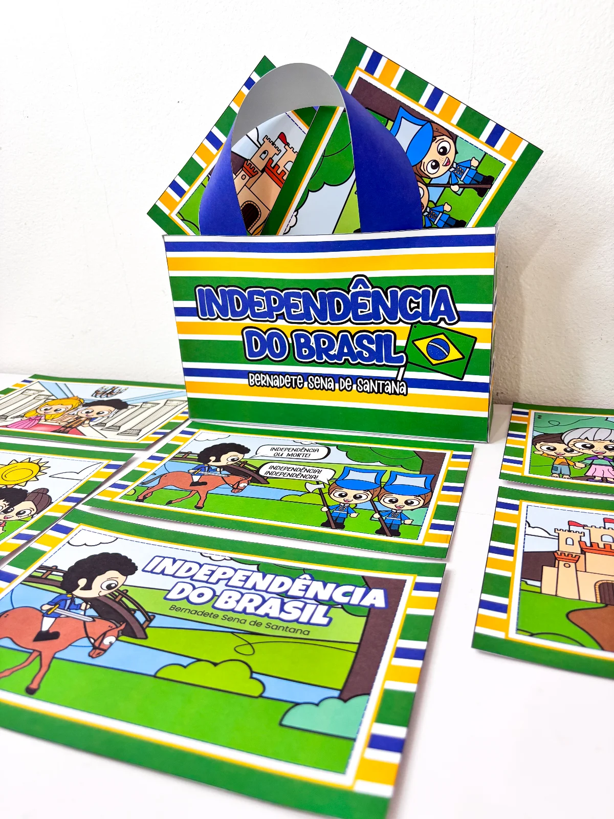 História da Independência do Brasil – PDF para Imprimir — amostra 2: Vamos contar a História da Independência do Brasil de…