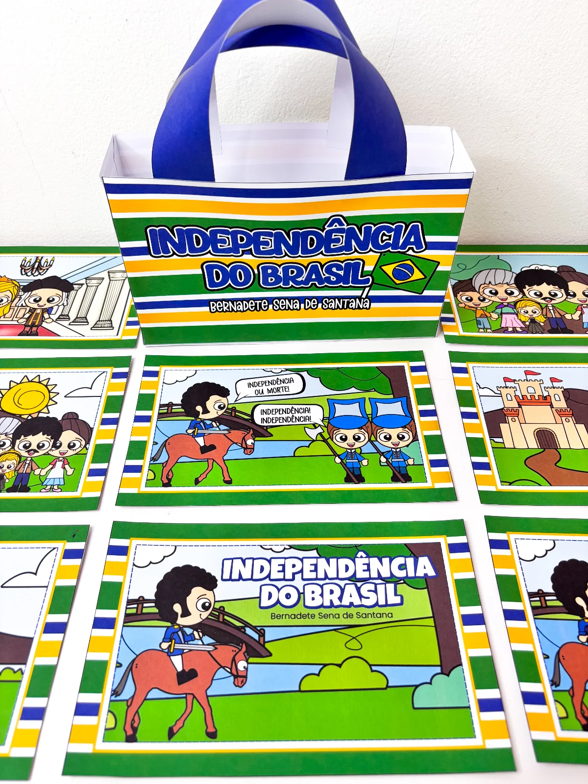 História da Independência do Brasil – PDF para Imprimir — amostra 3: Vamos contar a História da Independência do Brasil de…
