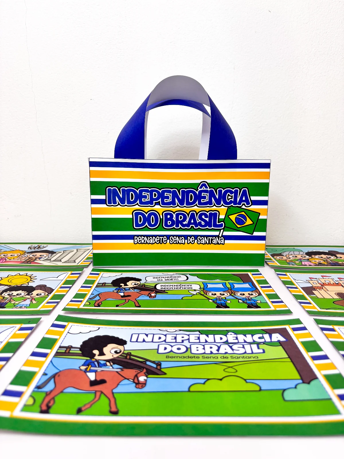 História da Independência do Brasil – PDF para Imprimir — amostra 4: Vamos contar a História da Independência do Brasil de…
