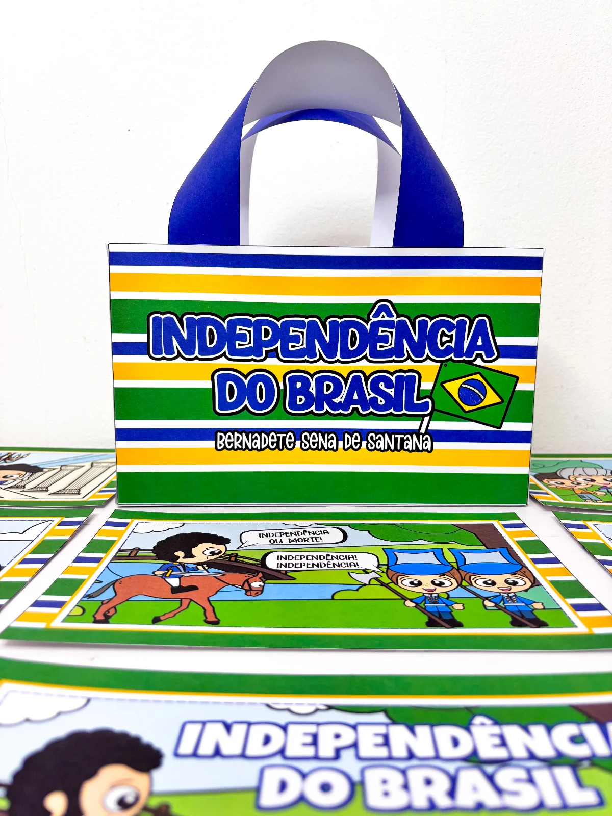 História da Independência do Brasil – PDF para Imprimir — amostra 5: Vamos contar a História da Independência do Brasil de…