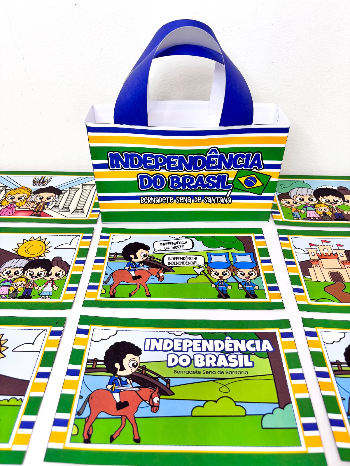 História da Independência do Brasil – PDF para Imprimir — amostra 6: Vamos contar a História da Independência do Brasil de…