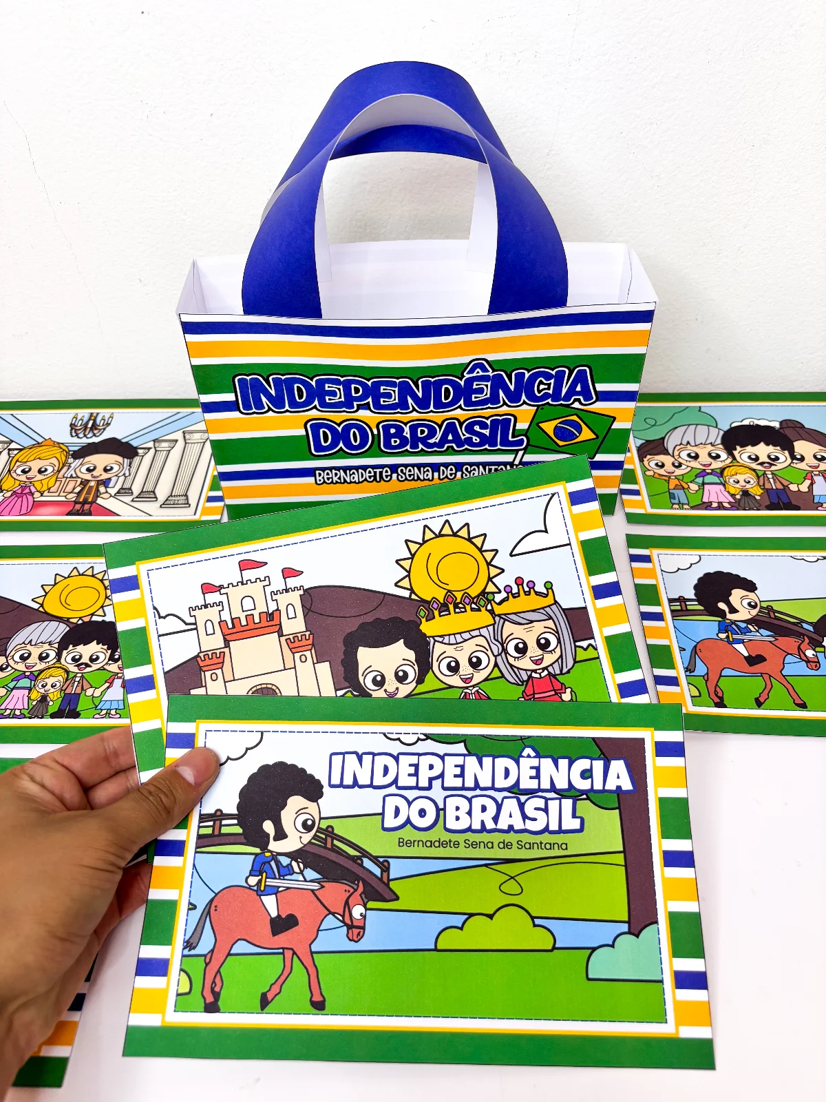 História da Independência do Brasil – PDF para Imprimir — capa do material
