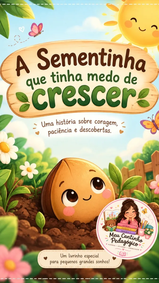 História da sementinha Lili — Português para Educação Infantil: Uma história sobre a sementinha Lili para leitura mediada e…