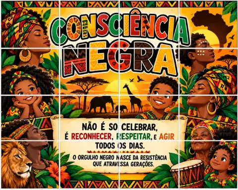 HISTÓRIA - DIVERSIDADE CULTURAL PAINEL CONSCIÊNCIA NEGRA — capa do material