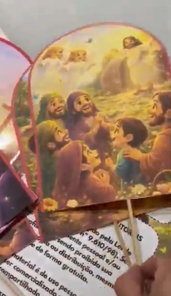 História em Sequência: "O maior presente de Amor" — amostra 5: Uma história infantil sobre o verdadeiro significado da Páscoa