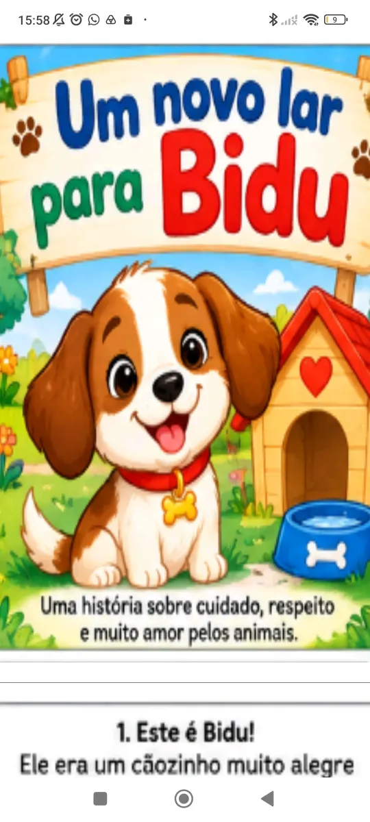História infantil de cãozinho. — Atividades para Educação Infantil: A história conta sobre um cãozinho que foi adotado