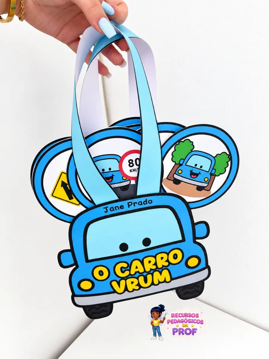 HISTÓRIA INTERATIVA “O CARRO VRUM” — Atividades para 2º ano: A Sacola História “O Carro Vrum”, de Jane Prado, é um recurso…