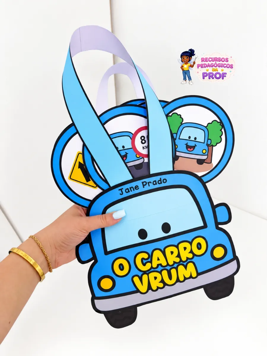 HISTÓRIA INTERATIVA “O CARRO VRUM” — amostra 2: A Sacola História “O Carro Vrum”, de Jane Prado, é um recurso encantador…