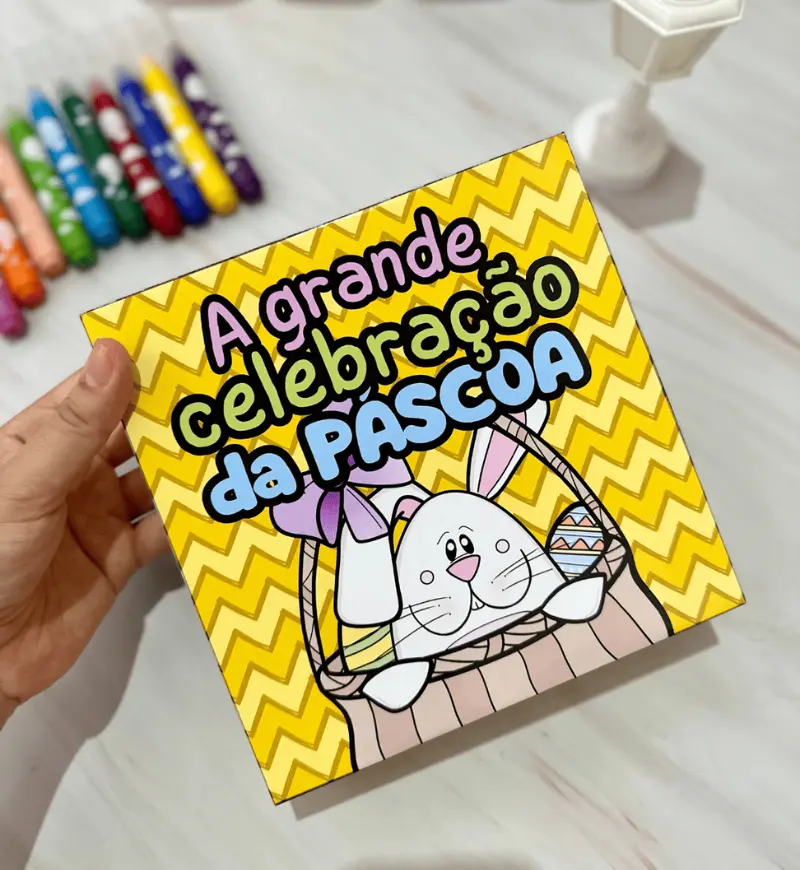História na Caixa: A Grande Celebração da Páscoa em PDF — História para Educação Infantil: Aborde a Páscoa com uma história…