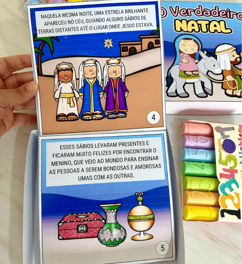 História na Caixa de Natal: O Verdadeiro Natal — amostra 3: Como usar na sala de aula