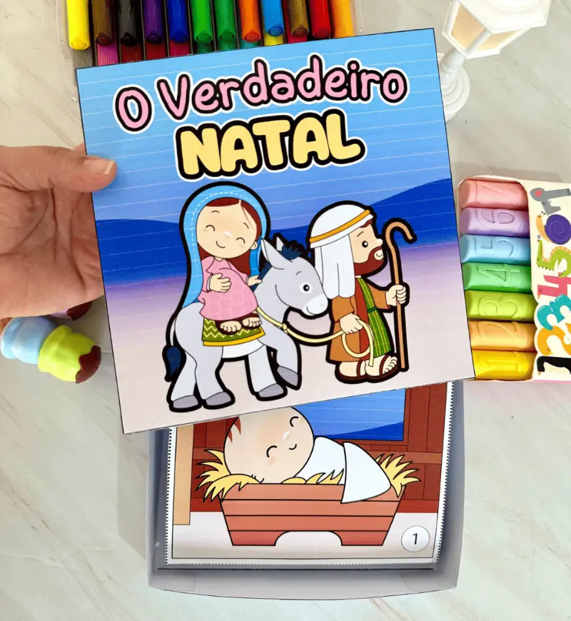 História na Caixa de Natal: O Verdadeiro Natal — História para Educação Infantil: Trabalhe o Natal com uma história na…