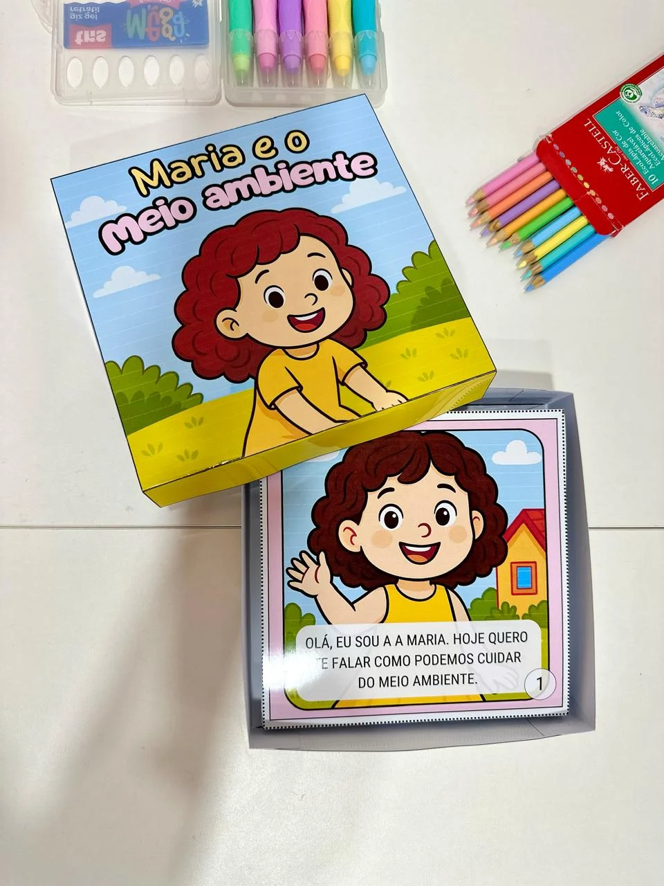 História na Caixa “Maria e o Meio Ambiente" — Alfabetização para Educação Infantil: História na Caixa “Maria e o Meio…