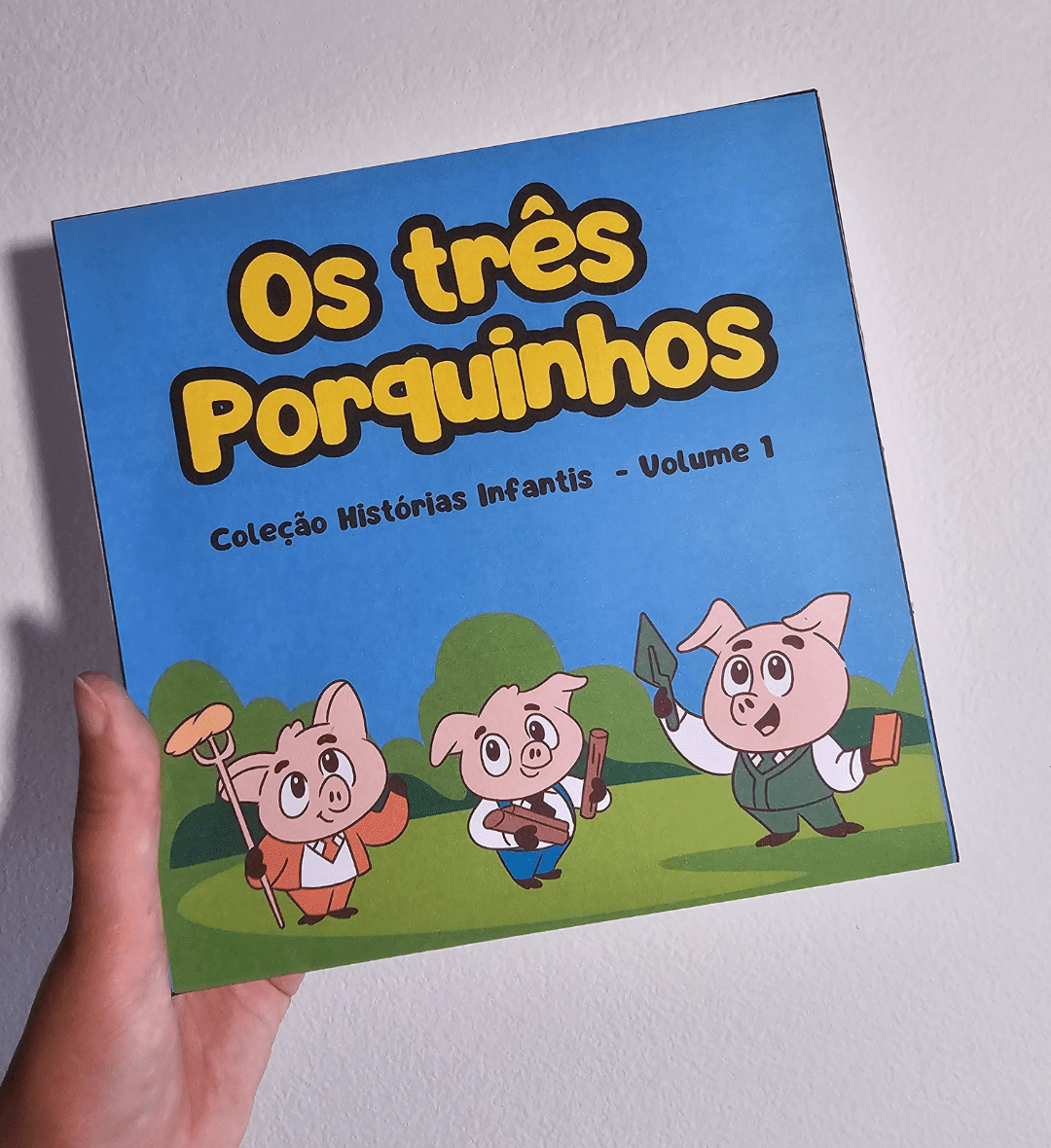 História na Caixa: Os Três Porquinhos para Contação — amostra 5: Conte Os Três Porquinhos com um recurso visual em PDF para…