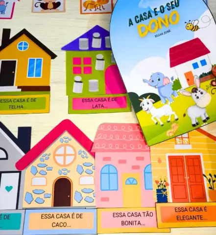 História na Luva - A Casa e o Seu Dono | PDF Pré Escola — capa do material