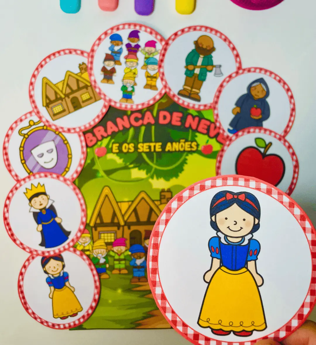 História na Luva: Branca de Neve e os Sete Anões em PDF — amostra 3: Como usar em sala de aula