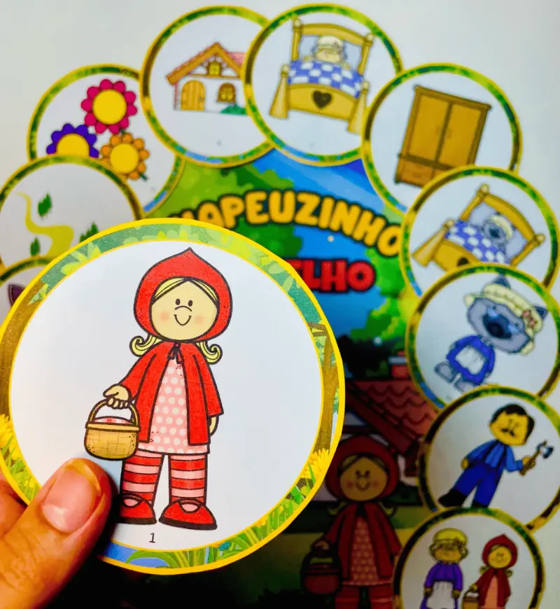 História na Luva Chapeuzinho Vermelho: PDF para Contação — amostra 4: Para quem é indicado e o que pode favorecer
