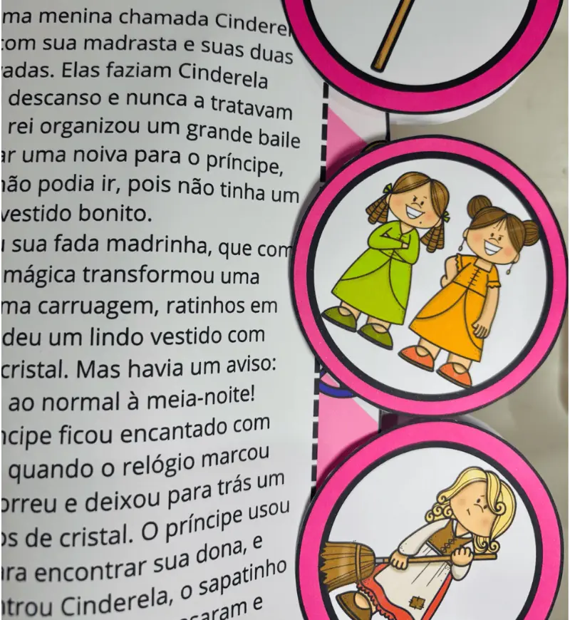 História na Luva Cinderela: PDF para Contação de Histórias — amostra 2: O que vem no material