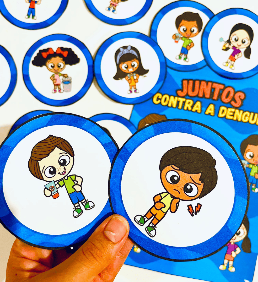 História na Luva Dengue: Juntos na Prevenção — amostra 3: Quais aprendizagens podem ser trabalhadas