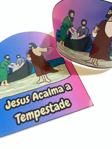 História na Luva - Jesus Acalma a Tempestade — amostra 3: 🌊⛵ Jesus Acalma a Tempestade - Luva Interativa + Coroa da Calma… História na Luva - Jesus Acalma a Tempestade — amostra 3: 🌊⛵ Jesus Acalma a Tempestade - Luva Interativa + Coroa da Calma…