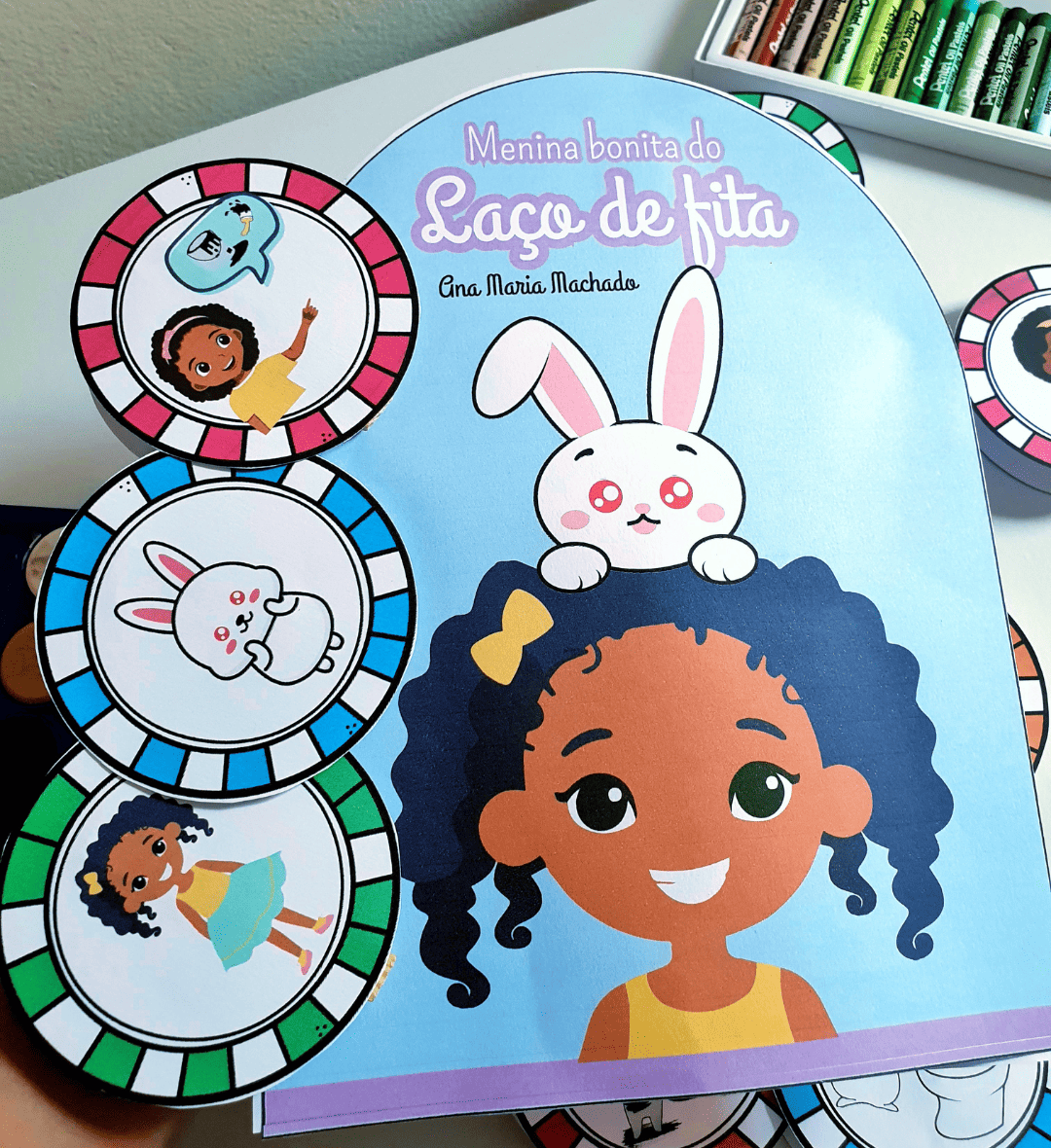 História na Luva: Menina Bonita do Laço de Fita em PDF — amostra 7: Dê mais movimento à contação de Menina Bonita do Laço…