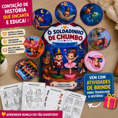 História na Luva O Soldadinho de Chumbo em PDF — amostra 1: 📖 História na Luva – O Soldadinho de Chumbo História na Luva O Soldadinho de Chumbo em PDF — amostra 1: 📖 História na Luva – O Soldadinho de Chumbo