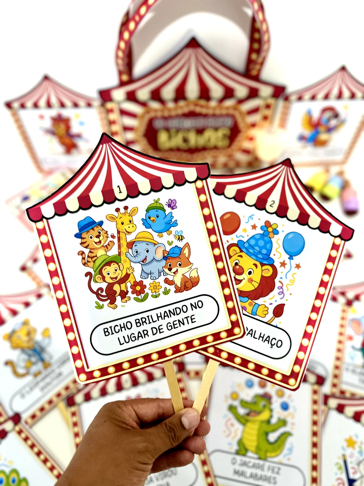História Rimada na Sacola O Circo dos Bichos Educação Infantil — amostra 2: O Circo dos Bichos – História na Sacola é um…