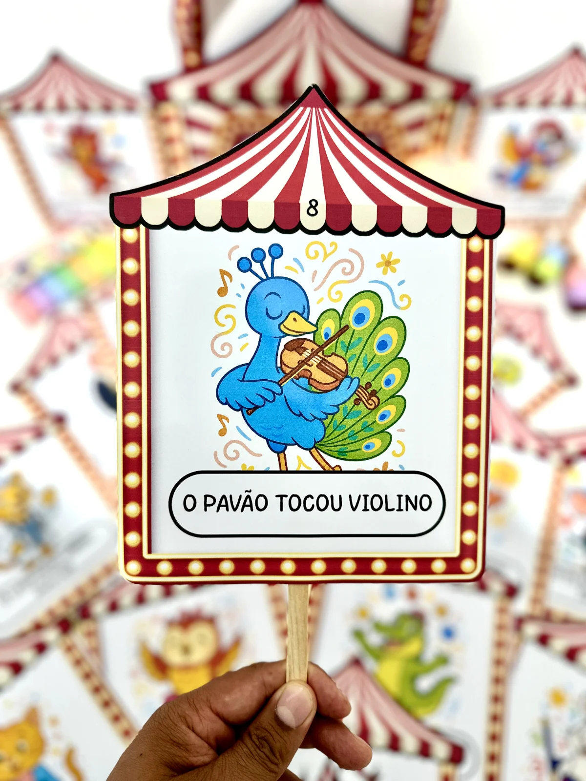 História Rimada na Sacola O Circo dos Bichos Educação Infantil — amostra 4: O Circo dos Bichos – História na Sacola é um…