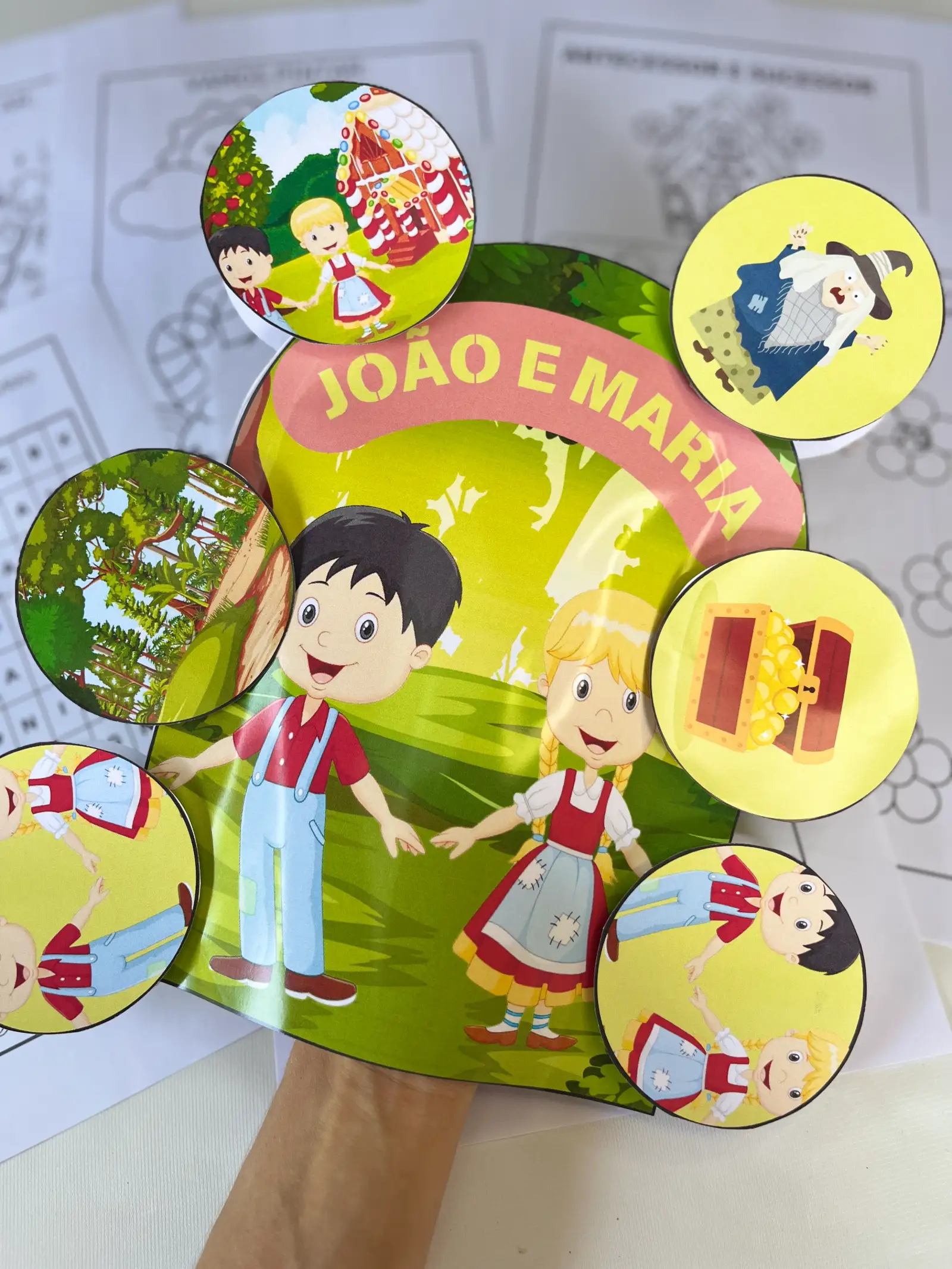 História Teatral na Luva – João e Maria | Ed Infantil – Linguagem — História para Educação Infantil: História Teatral na…