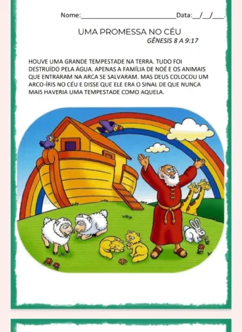 Histórias Bíblicas Luz e Sabedoria - 68 páginas — amostra 4: 🌟Apresento a Apostila Histórias Bíblicas: Luz e Sabedoria
