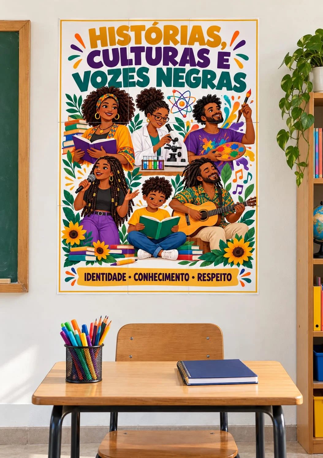 HISTÓRIAS, CULTURAS E VOZES NEGRAS – CONSCIÊNCIA NEGRA- ANOS INICIAIS — amostra 1: Transforme suas aulas em momentos de… HISTÓRIAS, CULTURAS E VOZES NEGRAS – CONSCIÊNCIA NEGRA- ANOS INICIAIS — amostra 1: Transforme suas aulas em momentos de…